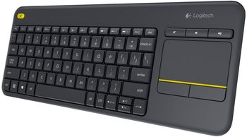 Logitech K400 PLUS þráðlaust lyklaborð - Svart