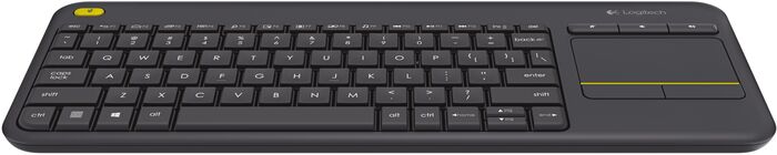 Logitech K400 PLUS þráðlaust lyklaborð - Svart