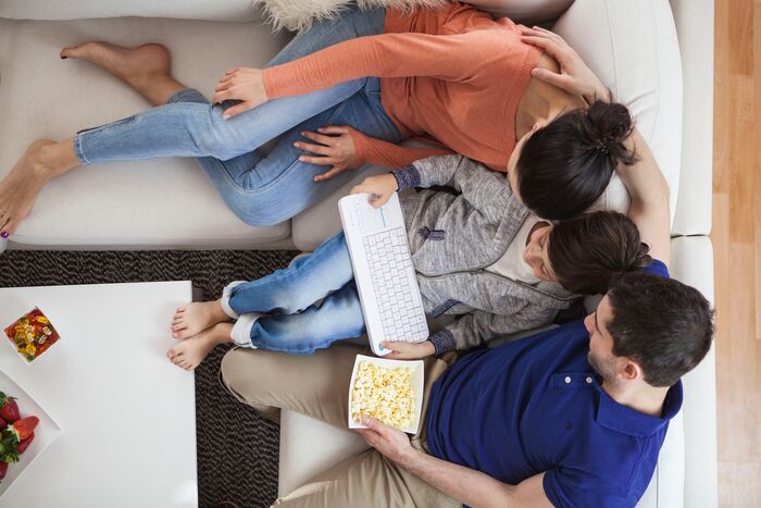 Logitech K400 PLUS þráðlaust lyklaborð - Hvítt