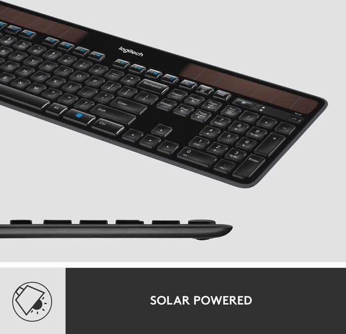 Logitech K750 Solar þráðlaust lyklaborð