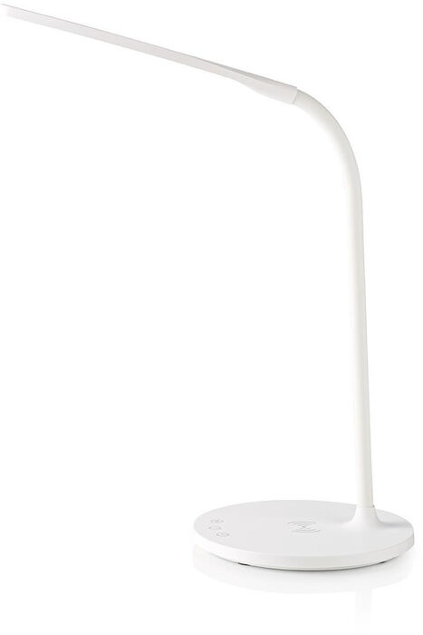 Nedis LED borðlampi með þráðlausri hleðslu - Hvítur