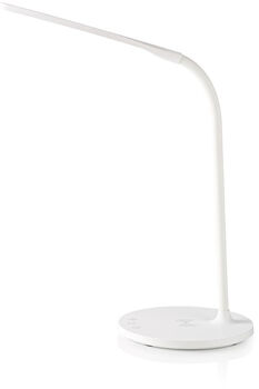 Nedis LED borðlampi með þráðlausri hleðslu - Hvítur