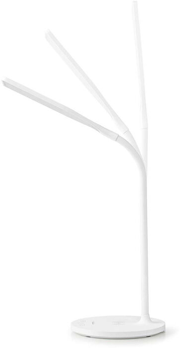 Nedis LED borðlampi með þráðlausri hleðslu - Hvítur