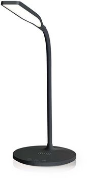 Nedis borðlampi með þráðlausri hleðslu - Svartur