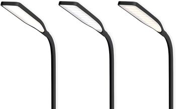 Nedis borðlampi með þráðlausri hleðslu - Svartur