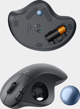 Logitech Ergo M575S þráðlaus kúlumús - Svört