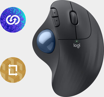 Logitech Ergo M575S þráðlaus kúlumús - Svört