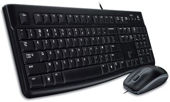 Logitech M120 lyklaborð og mús