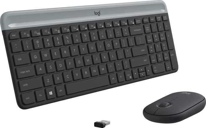 Logitech MK470 þráðlaust lyklaborð og mús