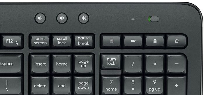 Logitech þráðlaust lyklaborð og mús MK545