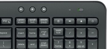 Logitech þráðlaust lyklaborð og mús MK545