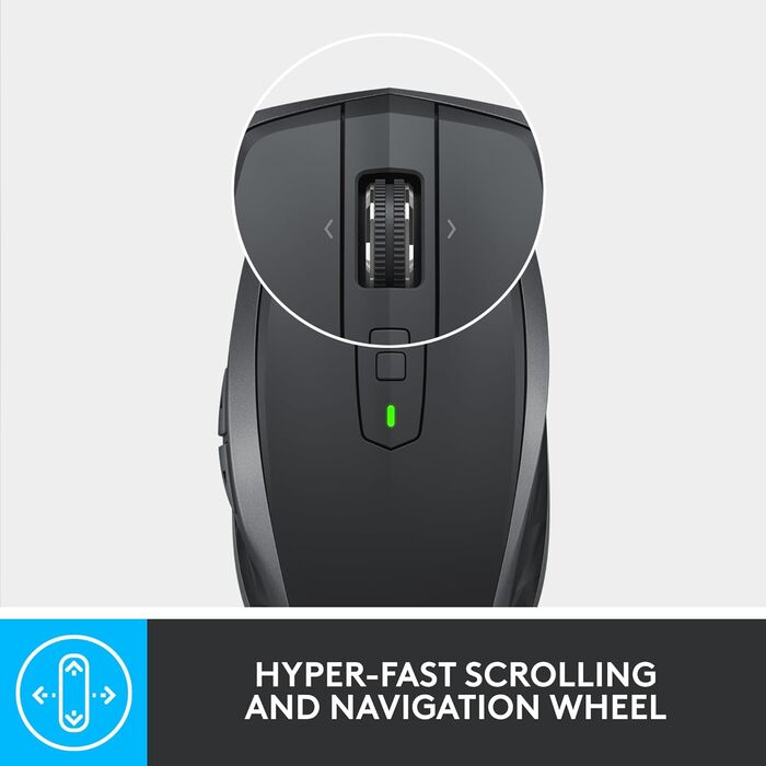 Logitech MX Anywhere 2s þráðlaus mús - Bluetooth Edition