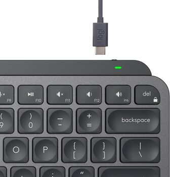 Logitech MX Keys Mini þráðlaust lyklaborð - Dökkgrátt