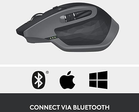 Logitech MX Master 2S þráðlaus mús - Bluetooth Edition