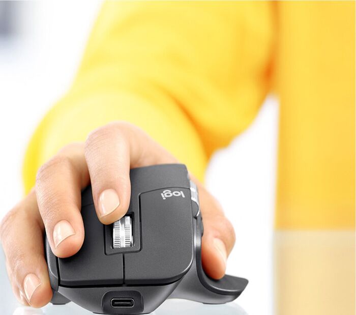 Logitech MX Master 3 þráðlaus tölvumús - Svört