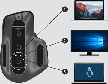 Logitech MX Master 3 þráðlaus tölvumús - Svört