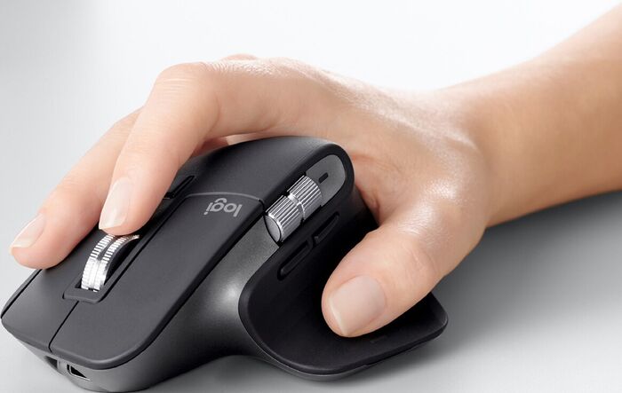 Logitech MX Master 3 þráðlaus tölvumús - Svört