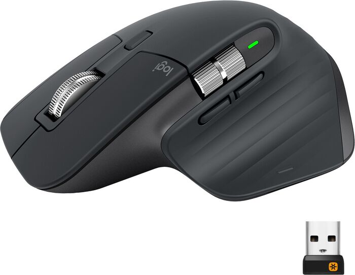 Logitech MX Master 3 þráðlaus tölvumús - Svört