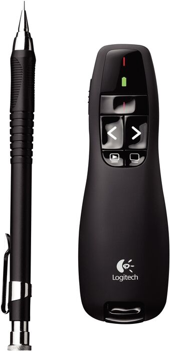 Logitech R400 fjarstýring fyrir Powerpoint