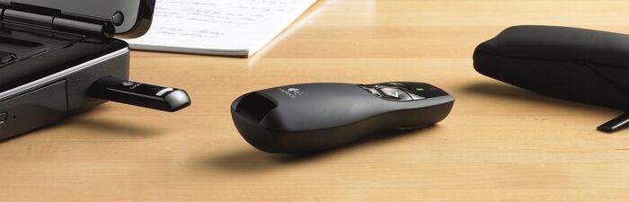 Logitech R400 fjarstýring fyrir Powerpoint