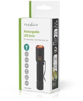 Nedis vasaljós LTRR20WBK - Svart