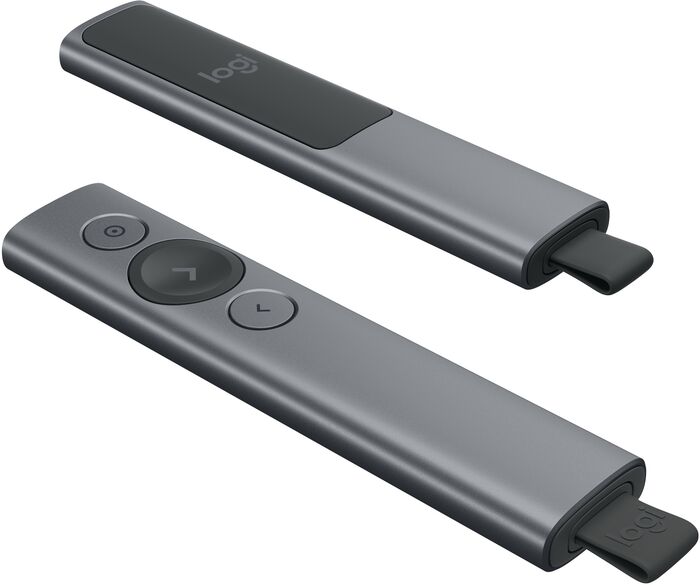 Logitech Spotlight fjarstýring - Grá