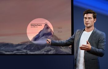 Logitech Spotlight fjarstýring - Grá