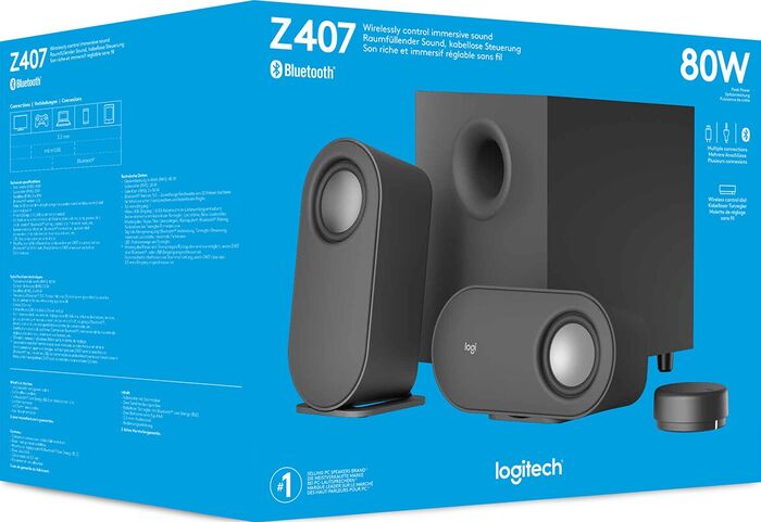Logitech Z407 tölvuhátalarar