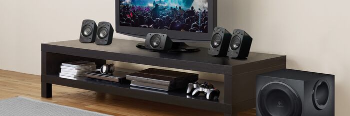 Logitech 5.1 tölvuhátalarar Z906