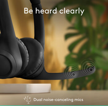 Logitech Zone 300 þráðlaus heyrnartól - Svört