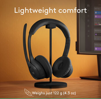 Logitech Zone 300 þráðlaus heyrnartól - Svört