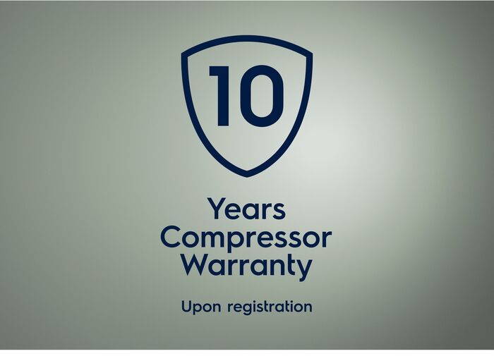 Electrolux frystiskápur LUT2NE32W - Hvítur