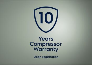 Electrolux frystiskápur LUT2NE32W - Hvítur