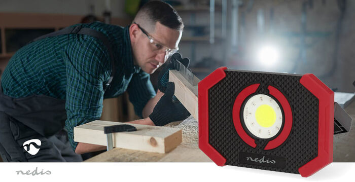 Nedis COB LED vinnuljós - 10 W