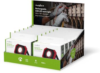 Nedis COB LED vinnuljós - 10 W