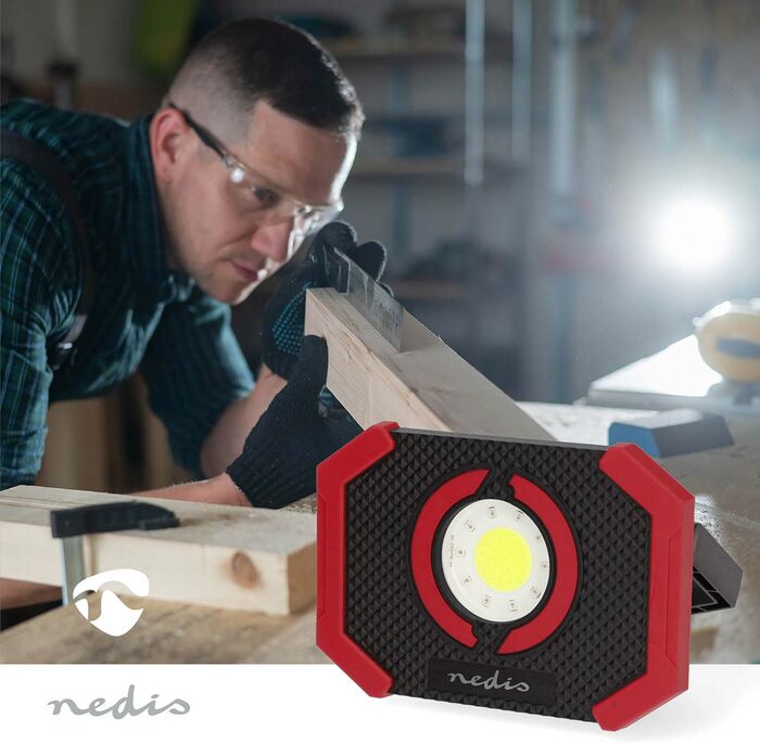 Nedis COB LED vinnuljós - 10 W