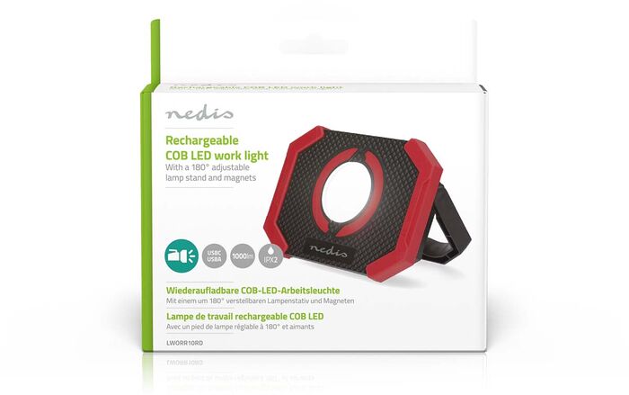 Nedis COB LED vinnuljós - 10 W