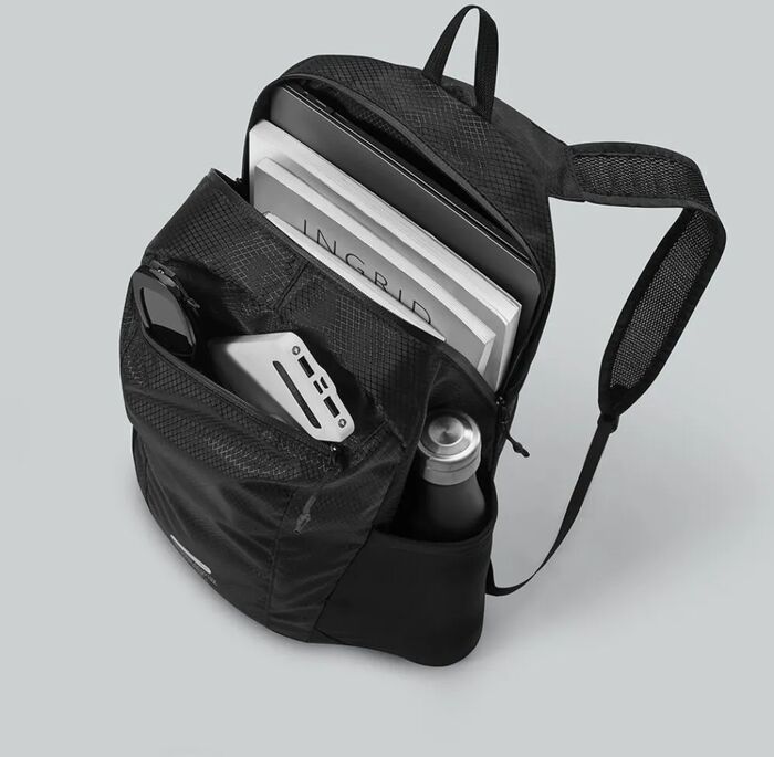 Gaston Luga pakkanlegur bakpoki - Svartur