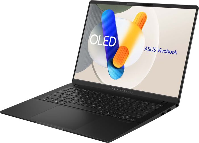 Asus Vivobook S 14 R5/16/512/ 14" OLED fartölva - Svört