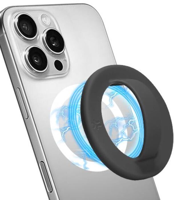 Celly sílikon Mag haldari - Svartur