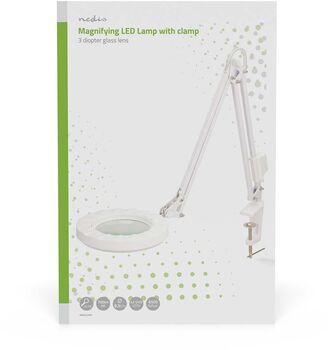 Nedis borðljós með stækkunargleri