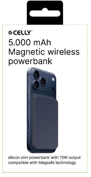 Celly MagSafe Hleðslubanki - 5000mAh