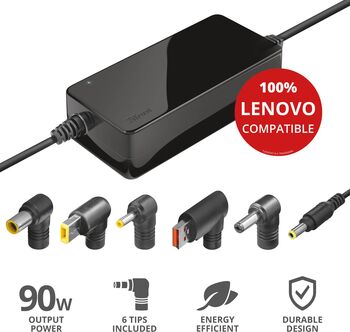 Trust Maxo 90W Lenovo spennubreytir