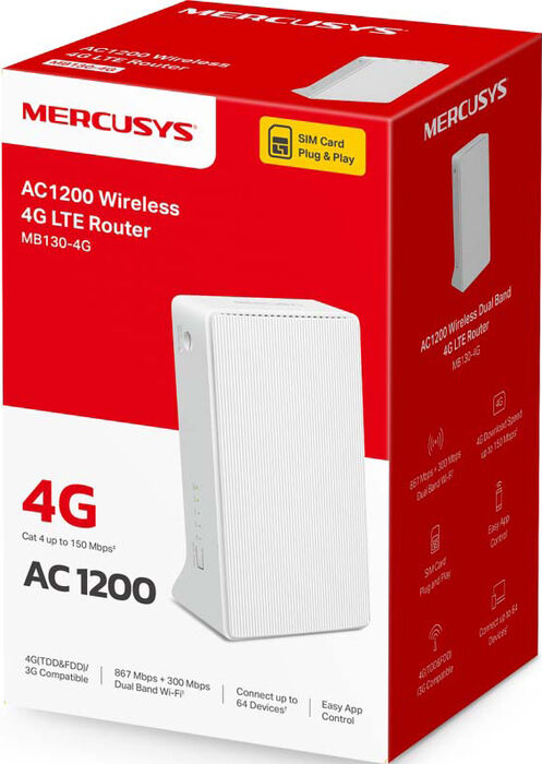 Mercusys MB130 4G netbeinir