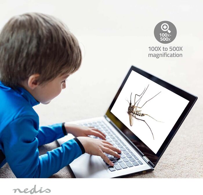 Nedis smásjá með myndavél