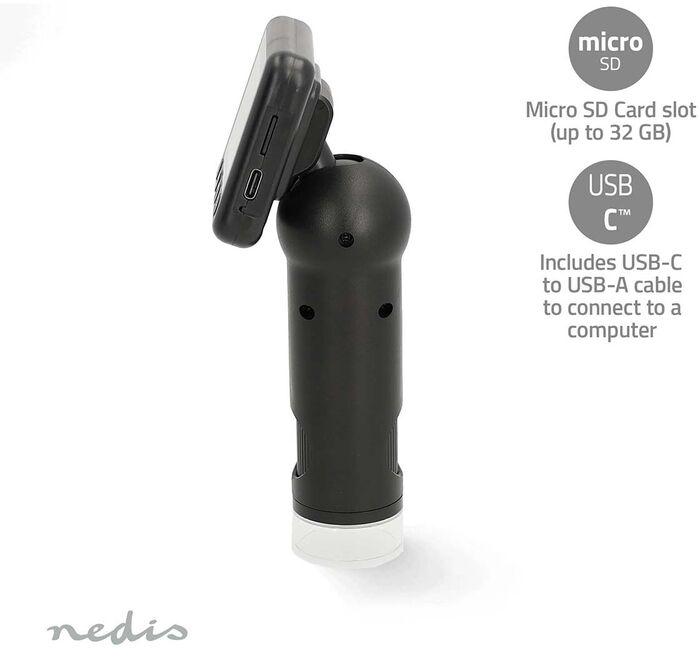 Nedis smásjá með myndavél