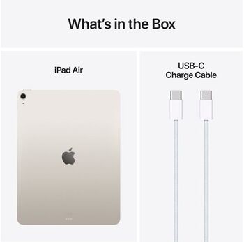 Apple iPad Air 11" (2025) 128GB Wi-Fi+5G - Gylltur