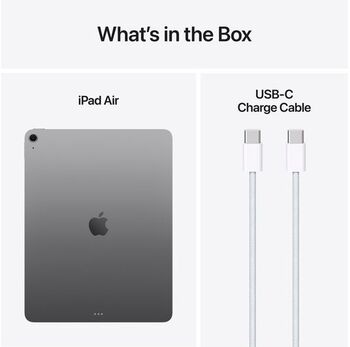 Apple iPad Air 11" (2025) 256 GB Wi-Fi+5G - Dökk grár
