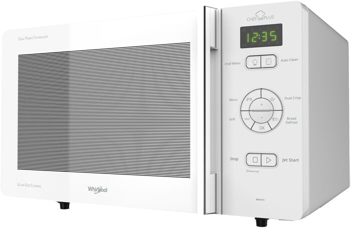 Whirlpool Chef Plus örbylgjuofn - Hvítur MCP345WH