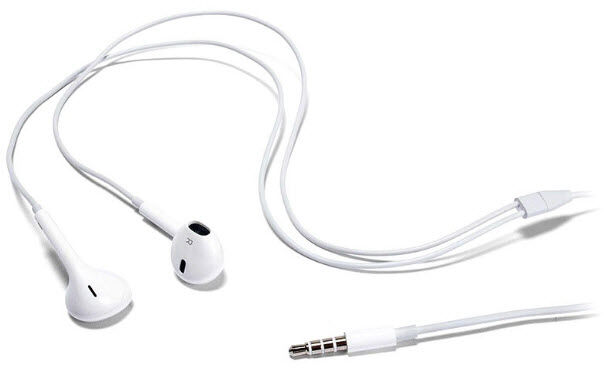 Apple EarPods heyrnartól - Hvit